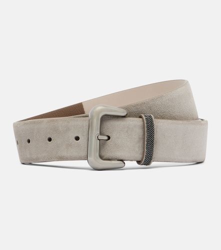 Ceinture Monili en daim - Brunello Cucinelli - Modalova