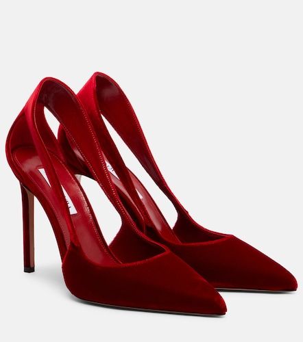 Escarpins Dangerous Liaisons 105 en velours - Aquazzura - Modalova