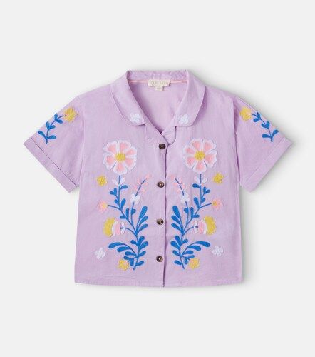 Chemise Alova en coton à fleurs - Louise Misha - Modalova