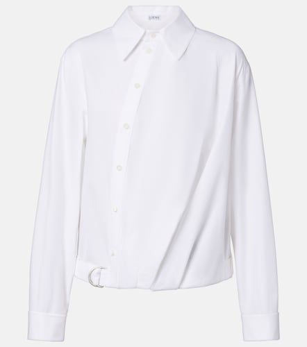 Chemise rayée en popeline de coton - Loewe - Modalova