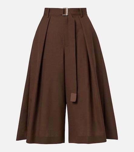 Sacai Short à ceinture - Sacai - Modalova