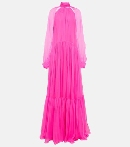 Robe longue Arielle Beverly en soie - Safiyaa - Modalova