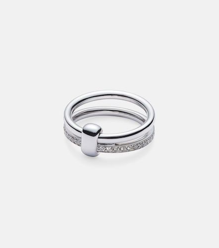 Bague Together en or blanc 18 ct et diamants - Pomellato - Modalova