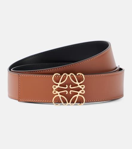 Ceinture rversible Anagram en cuir - Loewe - Modalova