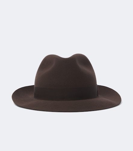 Fedora en laine vierge - Giorgio Armani - Modalova