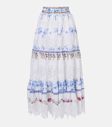 Jupe midi All About That Lace en lin - Camilla - Modalova