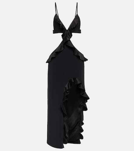 David Koma Robe midi asymétrique - David Koma - Modalova