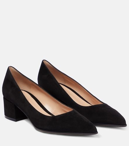 Escarpins Piper 45 en daim - Gianvito Rossi - Modalova