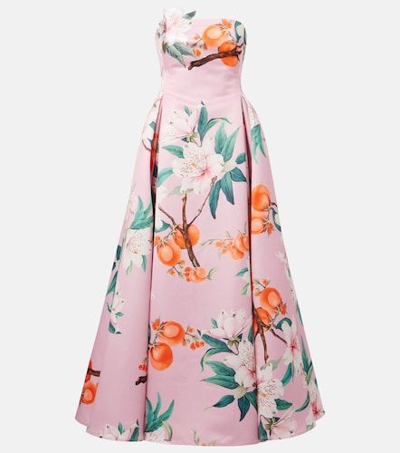 Robe de cocktail Nora à fleurs - Leo Lin - Modalova