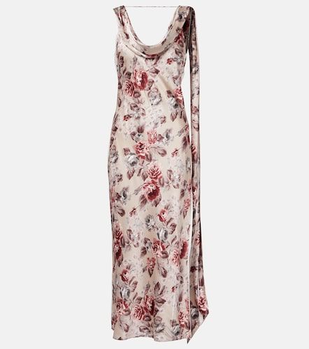Acne Studios Robe midi à fleurs - Acne Studios - Modalova