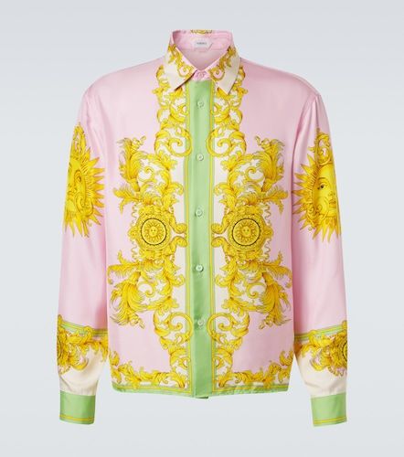 Versace Chemise imprimée en soie - Versace - Modalova