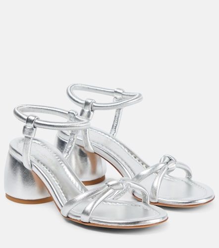 Sandales Cassis en cuir métallisé - Gianvito Rossi - Modalova
