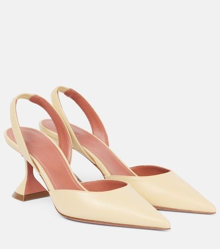 Escarpins slingback Holli 70 en cuir - Amina Muaddi - Modalova