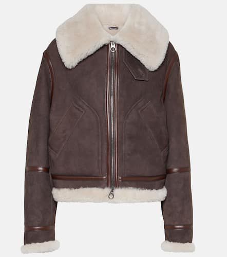 Veste en daim et shearling - Loro Piana - Modalova