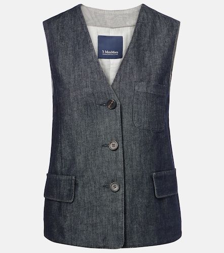 S Max Mara Gilet en denim - 'S Max Mara - Modalova