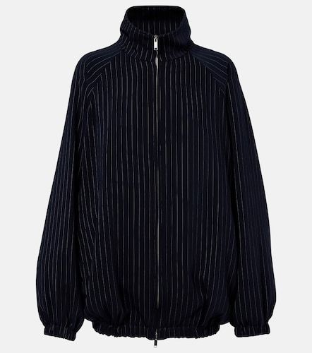 Veste oversize Baxter à fines rayures - The Frankie Shop - Modalova