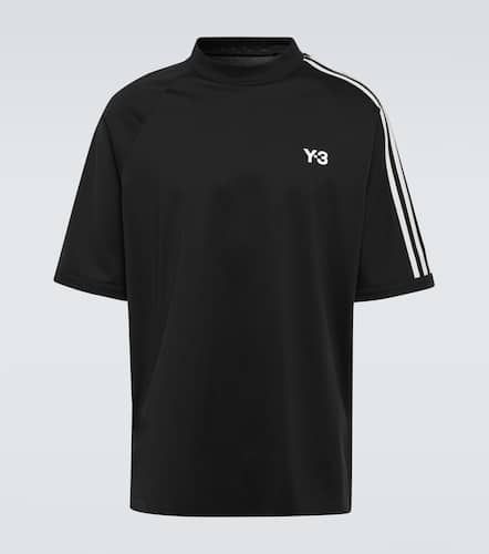 T-shirt en coton mélangé à logo - Y-3 - Modalova