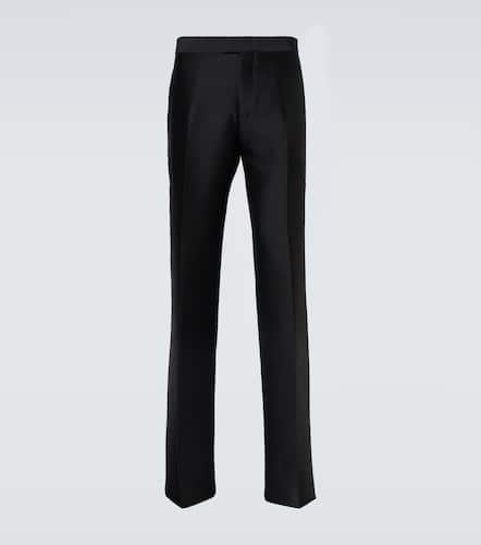 Pantalon de costume en laine et soie - Burberry - Modalova