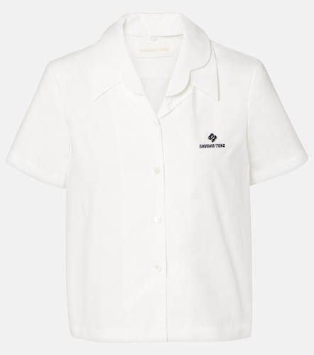 Chemise en coton à logo - Shushu/Tong - Modalova