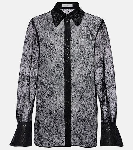 Chemise en dentelle à sequins - Nina Ricci - Modalova