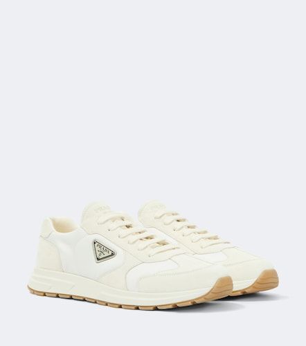 Baskets Prax en Re-Nylon et daim - Prada - Modalova
