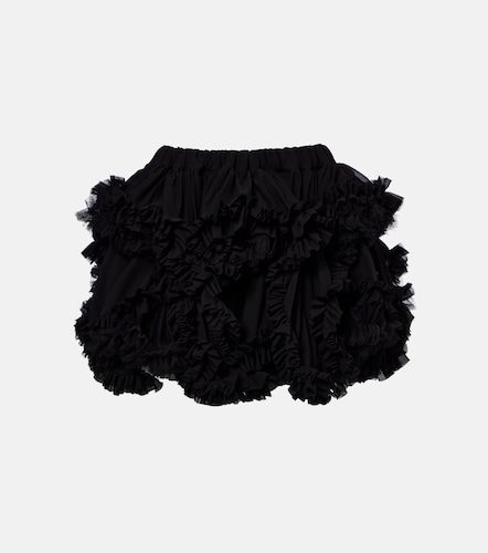 Kei Ninomiya Mini-jupe en tulle - Noir Kei Ninomiya - Modalova