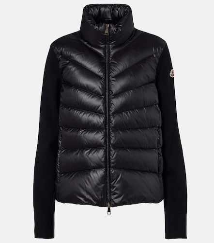 Cardigan Tricot en laine vierge - Moncler - Modalova