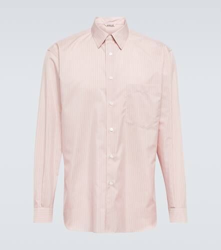 Chemise rayée en coton mélangé - Auralee - Modalova