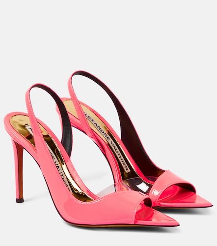 Sandales en cuir verni et PVC - Alexandre Vauthier - Modalova