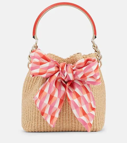 Sac seau Bon Bon Small en raphia - Jimmy Choo - Modalova