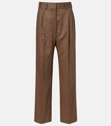 Blazé Milano Pantalon ample Amel en soie et laine - Blaze Milano - Modalova