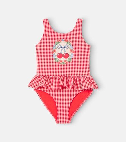 Konges Sløjd Maillot de bain Soline à carreaux et volants - Konges Slojd - Modalova