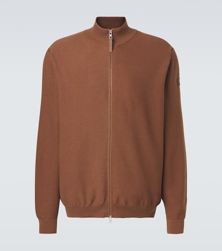 Moncler Pull zippé en coton - Moncler - Modalova