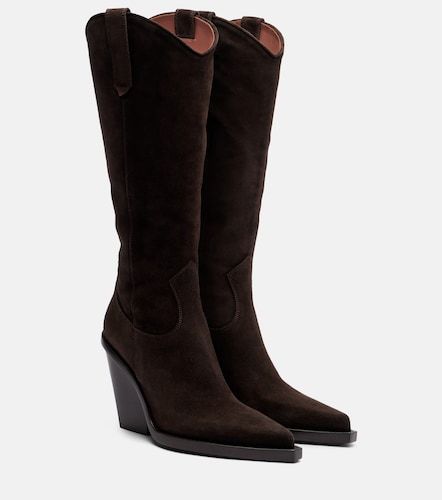 Bottines santiags Vegas 100 en daim - Paris Texas - Modalova