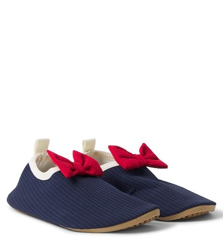 Konges Sløjd Chaussures de plage Bowie en seersucker à nœud - Konges Slojd - Modalova