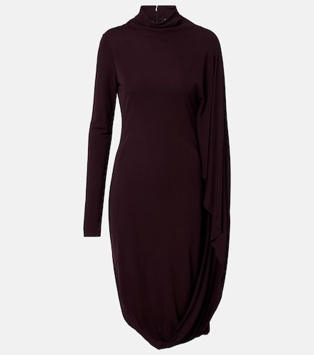 Robe à cape en crêpe - Stella McCartney - Modalova