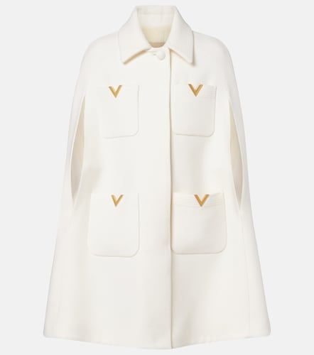 Valentino Cape VGold en laine - Valentino - Modalova