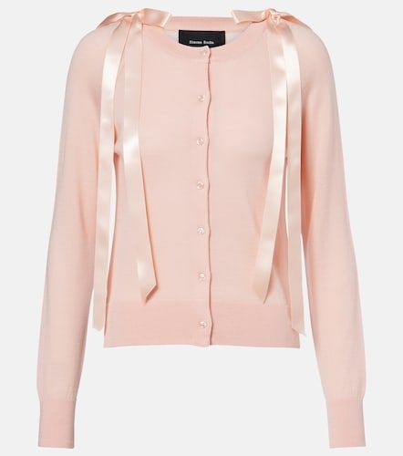 Cardigan en laine et soie - Simone Rocha - Modalova