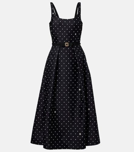 Elie Saab Robe midi à pois - Elie Saab - Modalova
