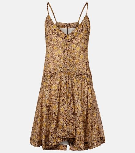 Robe Danielle en coton à fleurs - Marant Etoile - Modalova