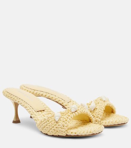 Mules en crochet à ornements - Mach & Mach - Modalova