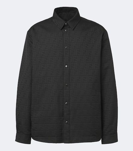 Surchemise Zucca en jacquard à motif FF - Fendi - Modalova