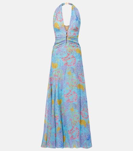 Versace Robe longue imprimée - Versace - Modalova