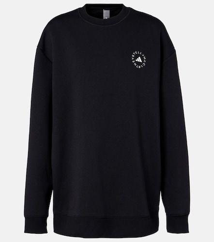 Sweat-shirt en coton mélangé à logo - Adidas by Stella McCartney - Modalova