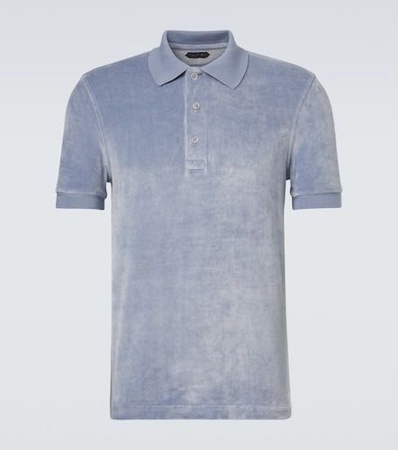 Tom Ford Polo en velours - Tom Ford - Modalova