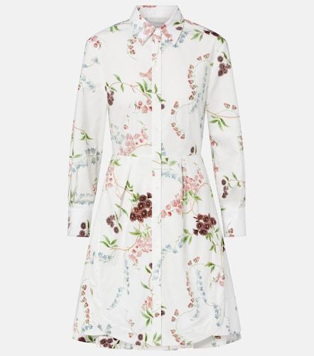 Robe chemise en coton à imprimé floral - Erdem - Modalova