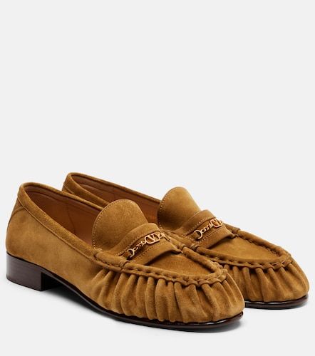 Mocassins VLogo en daim - Valentino Garavani - Modalova