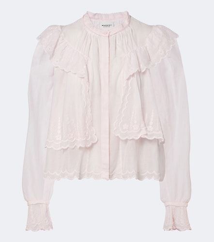 Blouse Kelmon en coton à broderies - Marant Etoile - Modalova