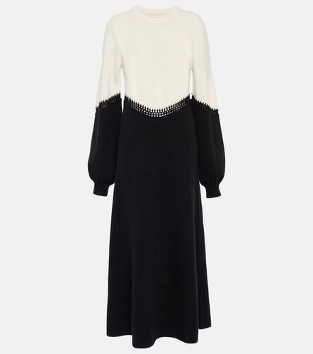 Chloé Robe longue en laine et cachemire - Chloe - Modalova