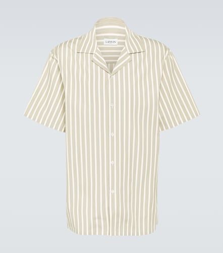 Chemise de bowling en coton à rayures - Lanvin - Modalova